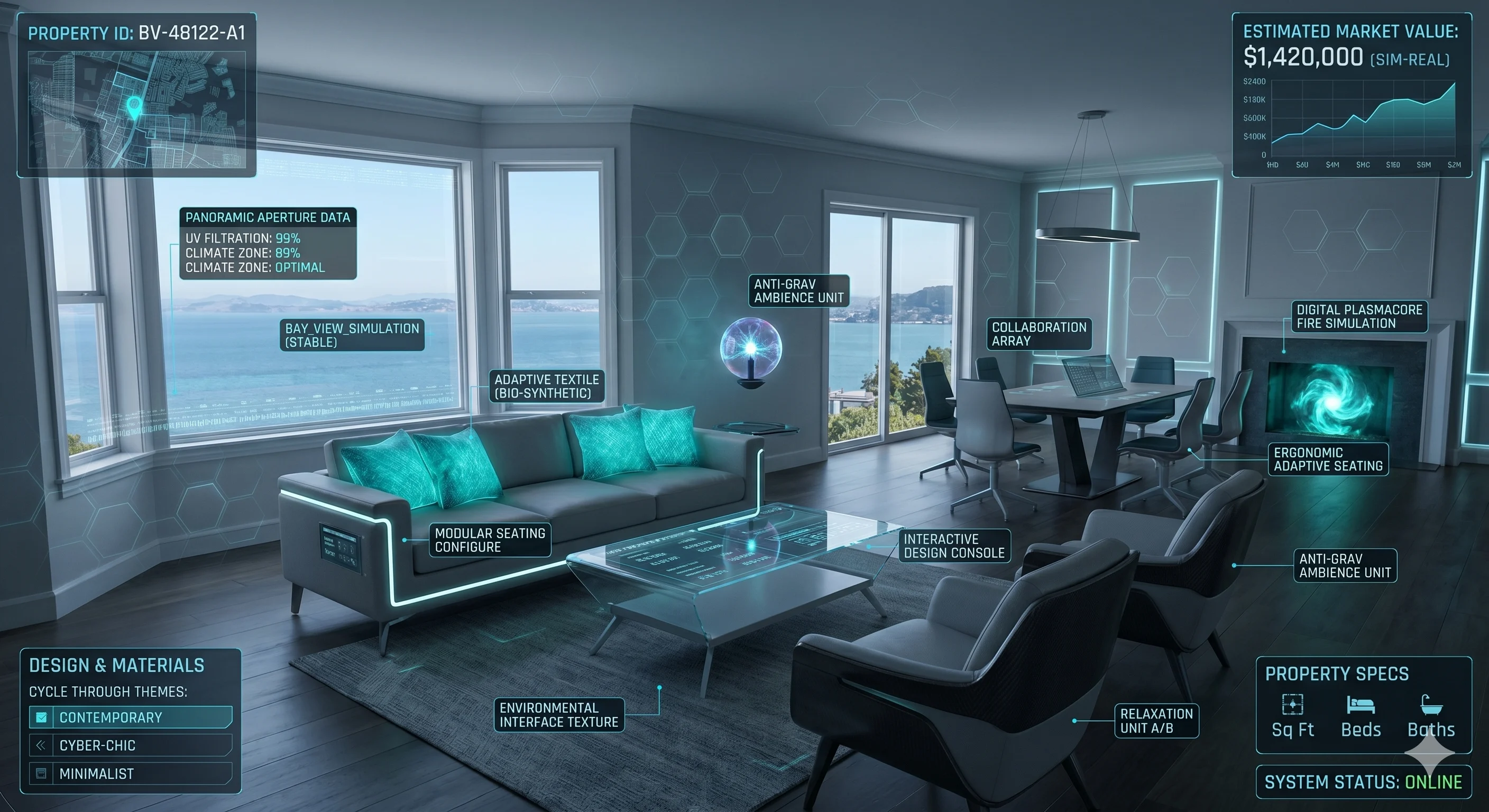 Real Estate Simulation – immersive property walkthroughs and architectural visualization